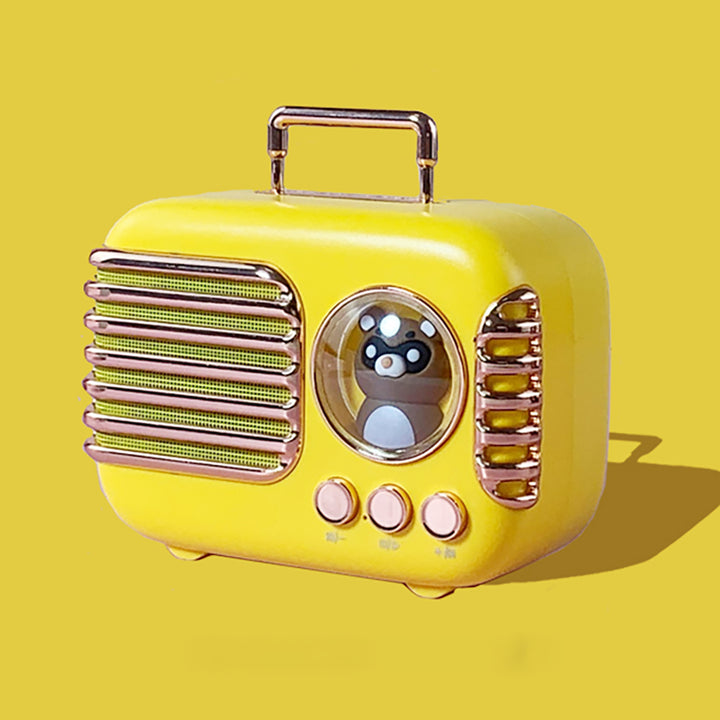 Retro Radio Look Bluetooth Speaker