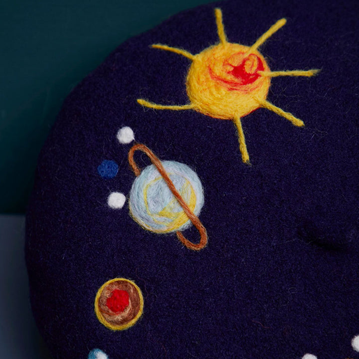 Planets Handmade Wool Beret