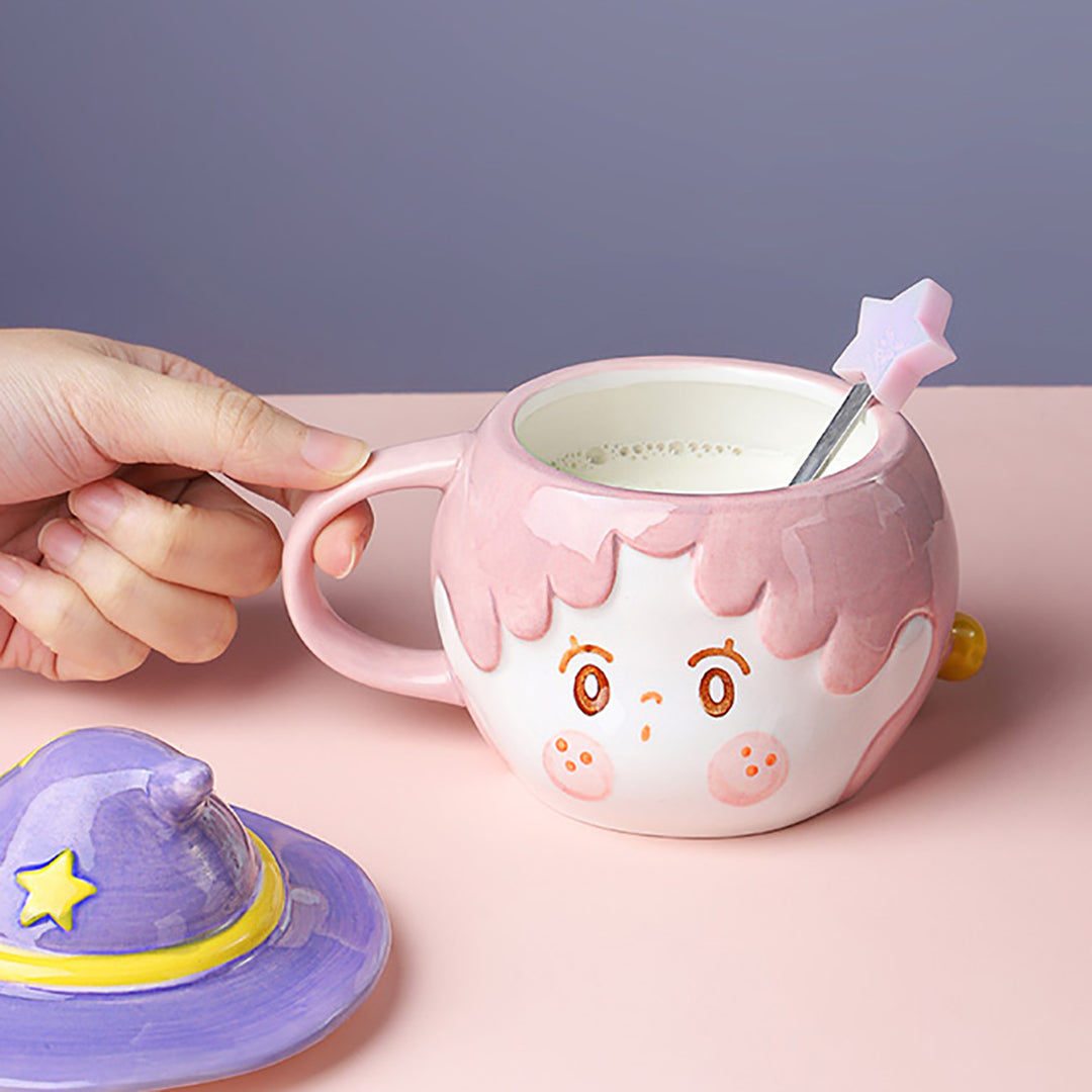 Cute Magic Girl Ceramics Mug