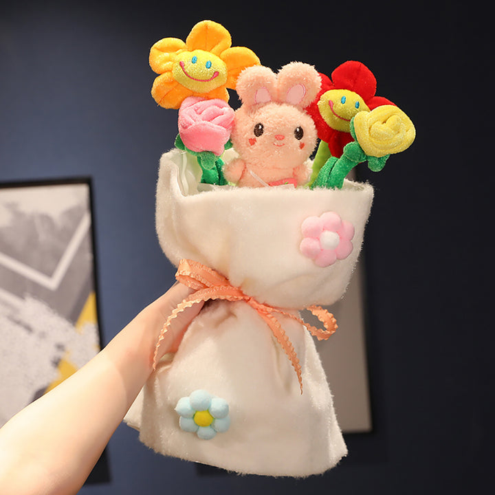 Cartoon Flower Bouquet Gift