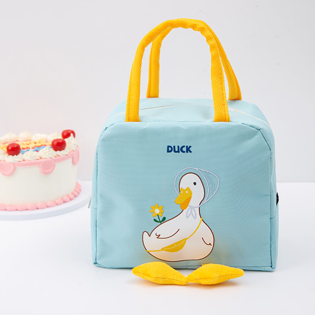Yellow Mrs Duck Mini Lunch Bag