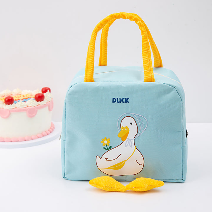 Yellow Mrs Duck Mini Lunch Bag