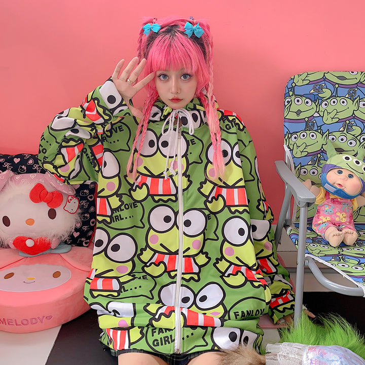 Harajuku Frog Coat