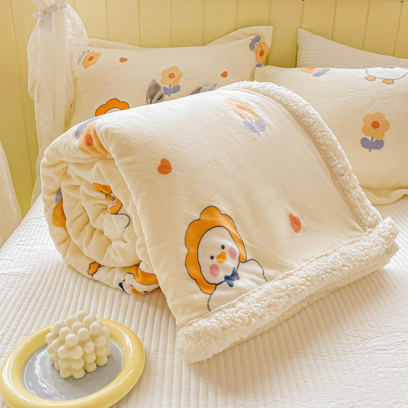 Cute Duck Warm Blanket