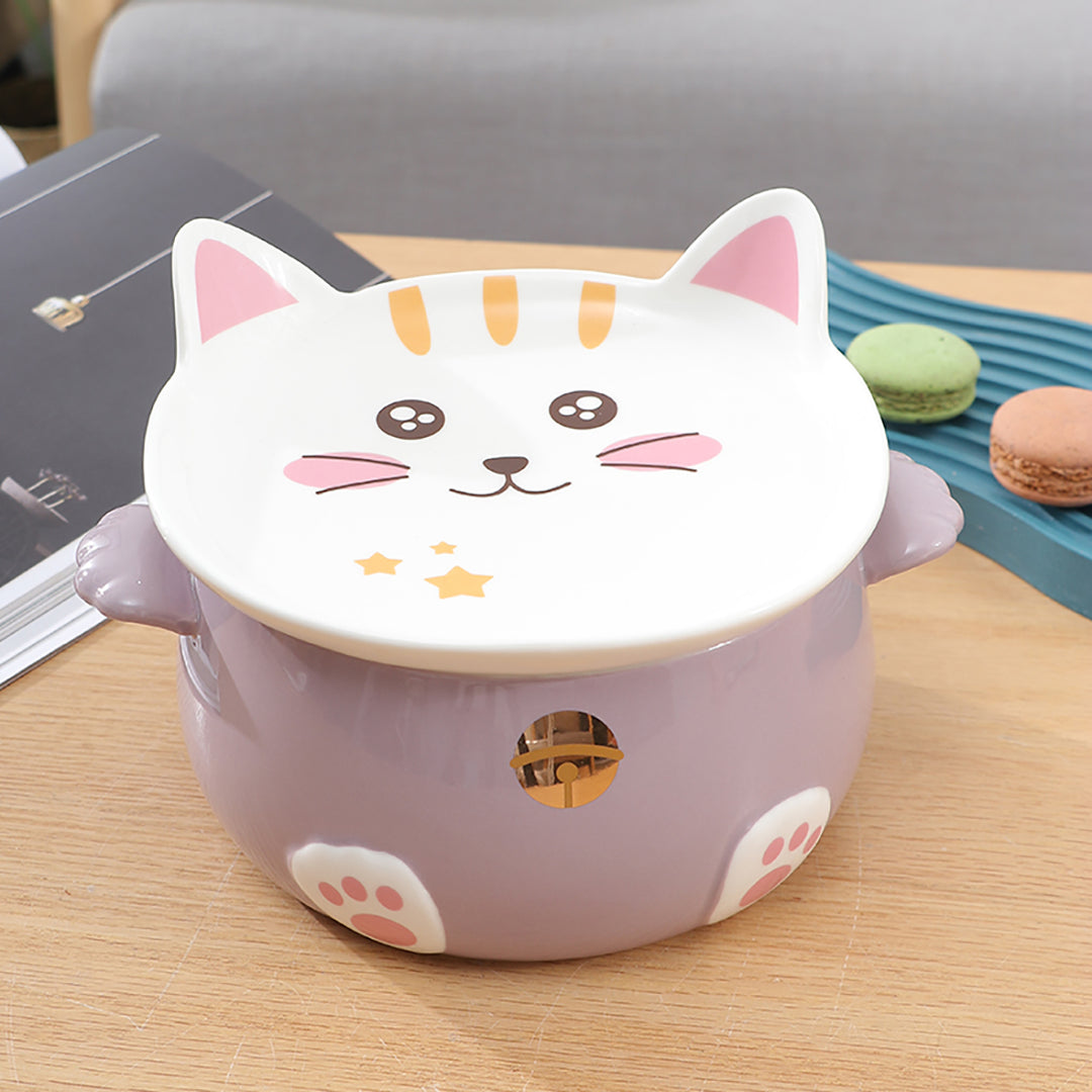 Japanese Cats Noodle Bowl