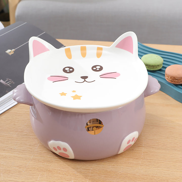 Japanese Cats Noodle Bowl