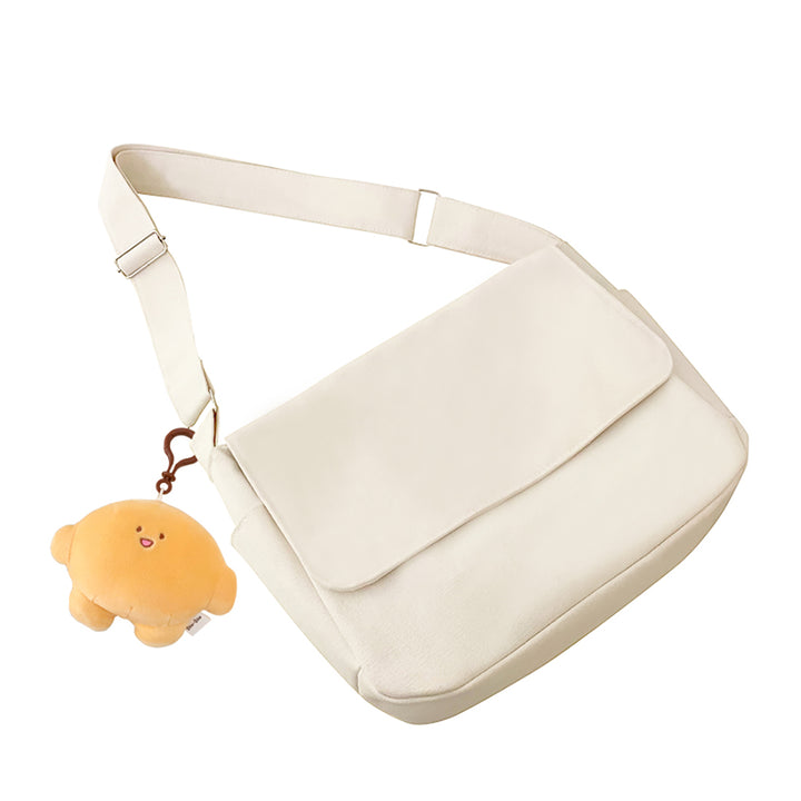 Japanese Style Canvas Crossbody Bag