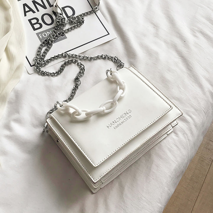 Basic Square Chain Sling Bag