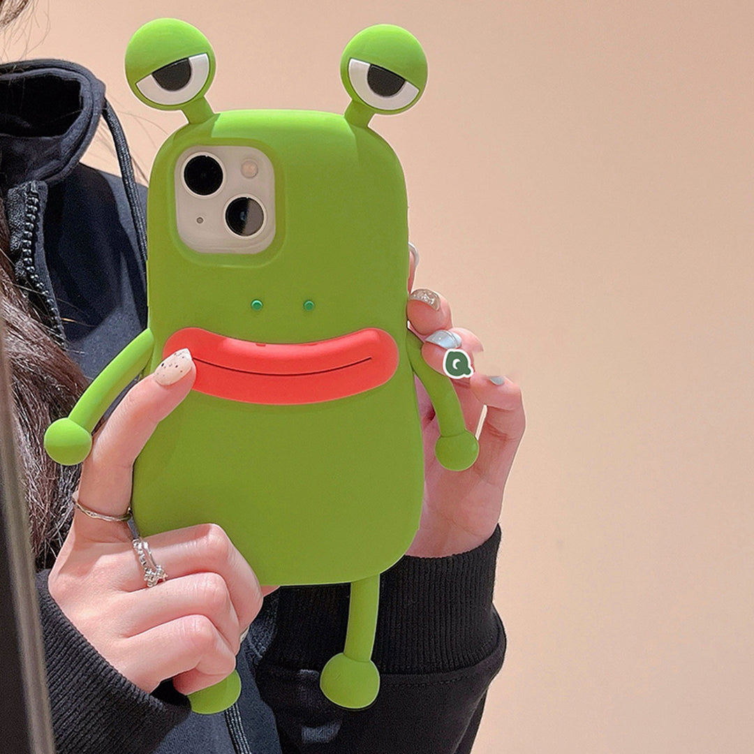 Funny Frog iPhone Case