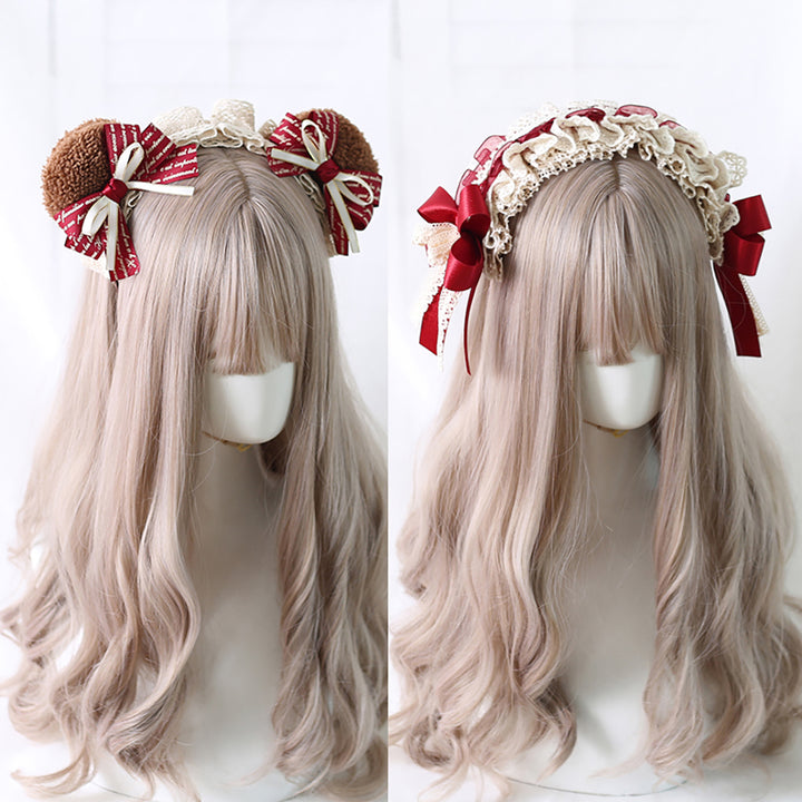Kawaii Lolita Red Headband Collection