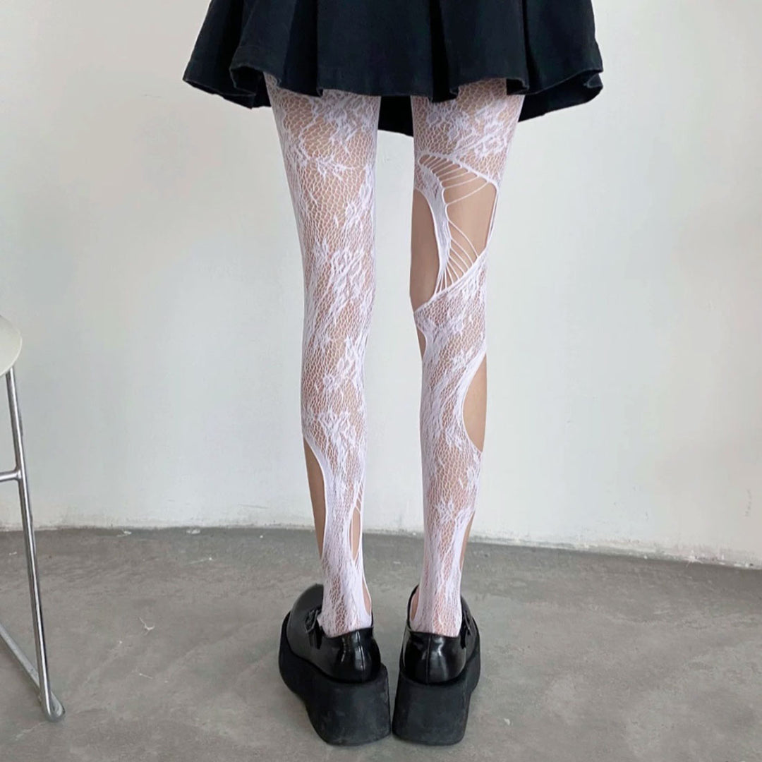 Hollow Out Mesh Stockings