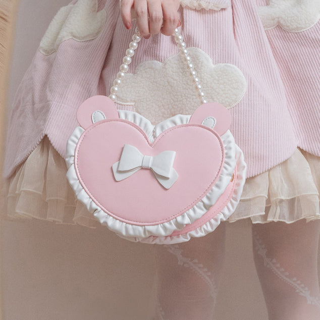 Cute Bowknot Lolita Crossbody Bag