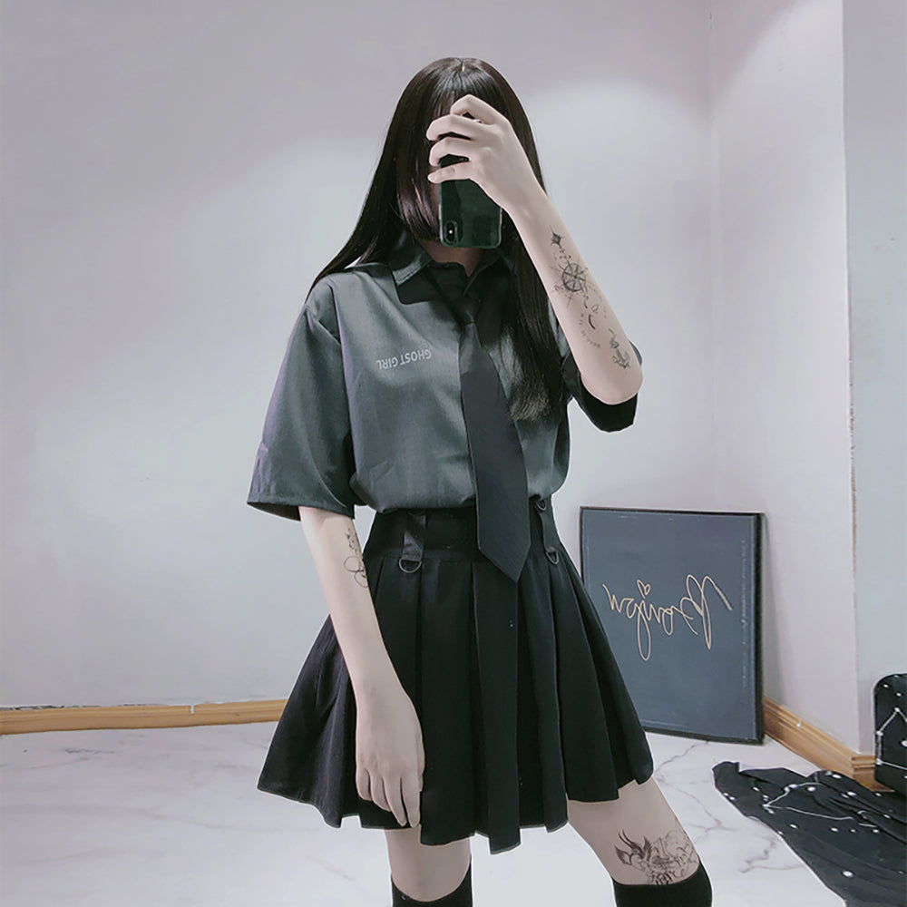 Kawaii Messenger “Ghost Girl” Polo Shirt