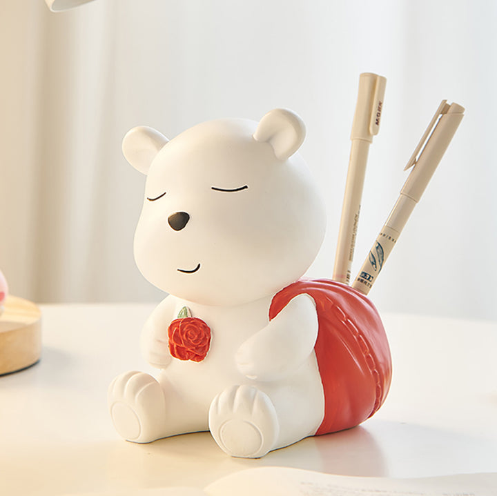 Cute Bear Pen Holder
