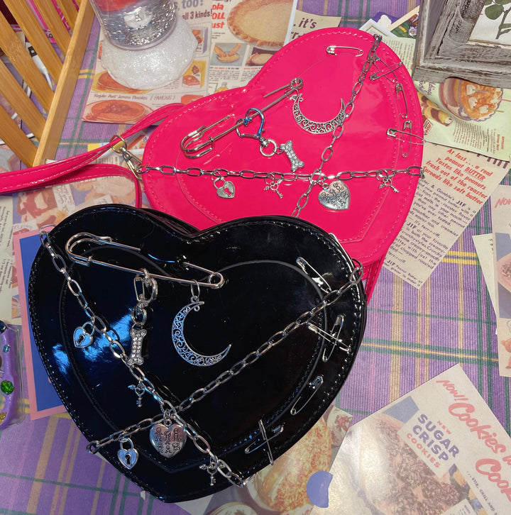 Punk Love Heart Bag