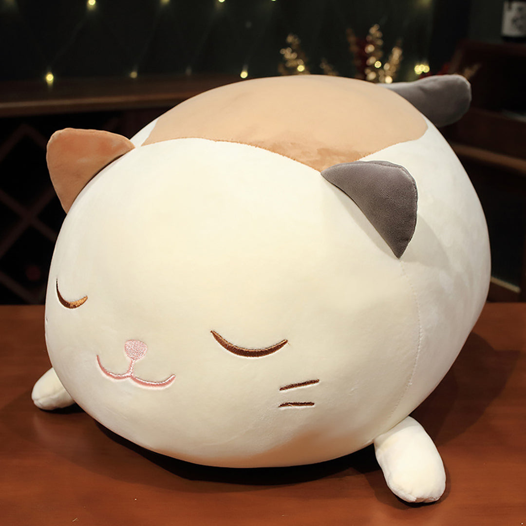 Sleepy Cat Plush Toy