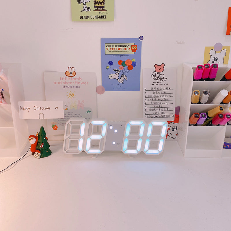 LED Numeric Digital Wall Clock