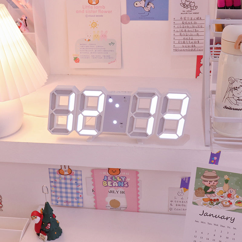LED Numeric Digital Wall Clock