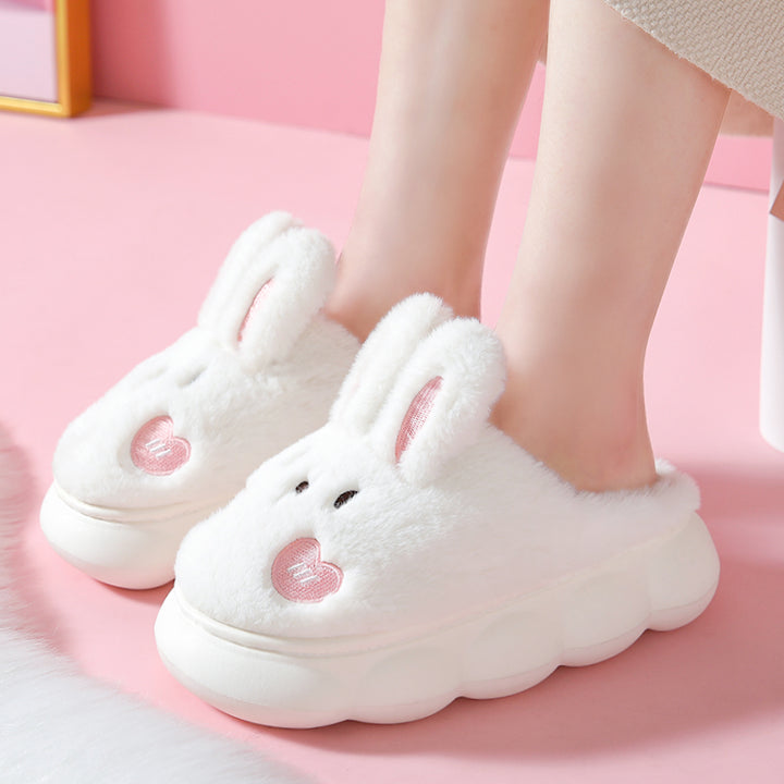 Cute Rabbit Plush Slipper