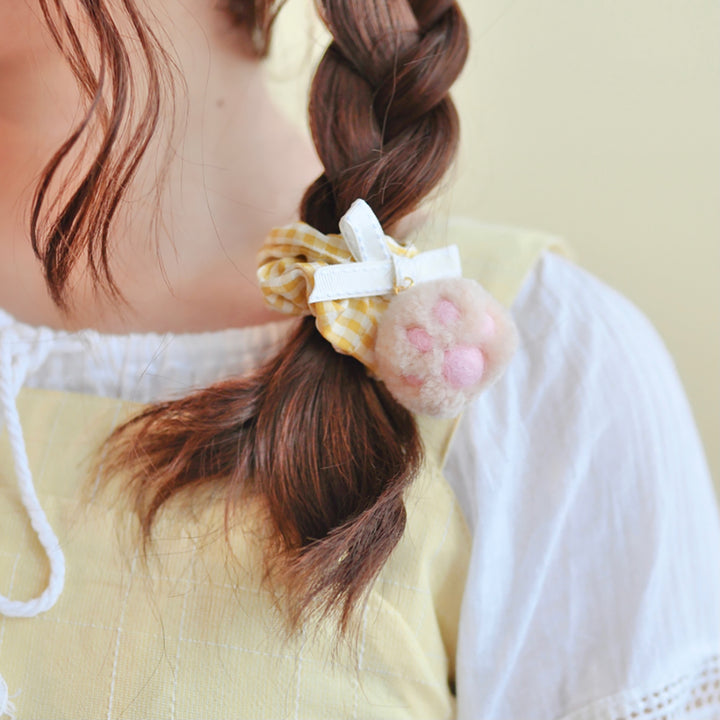 Cute Sunflower Hair Scrunchies