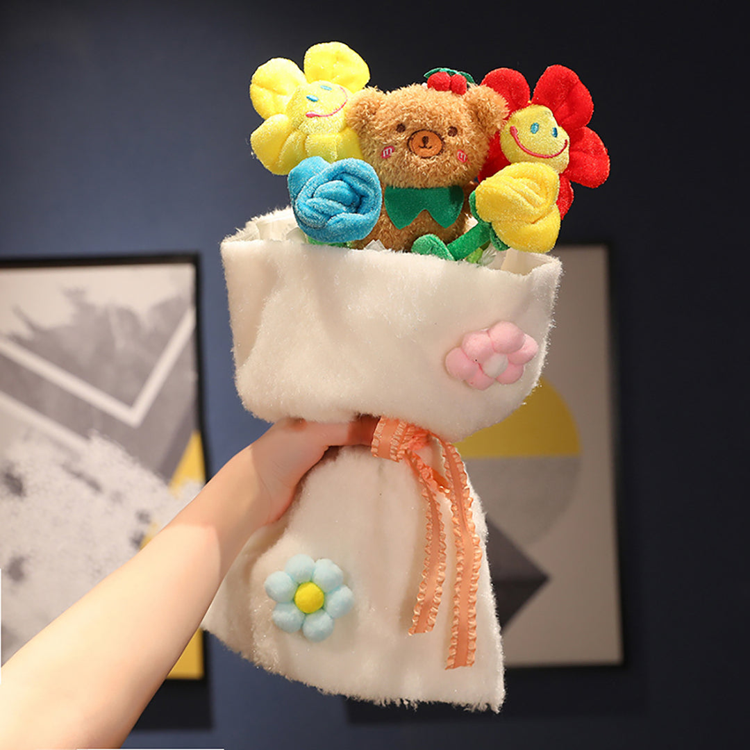 Cartoon Flower Bouquet Gift
