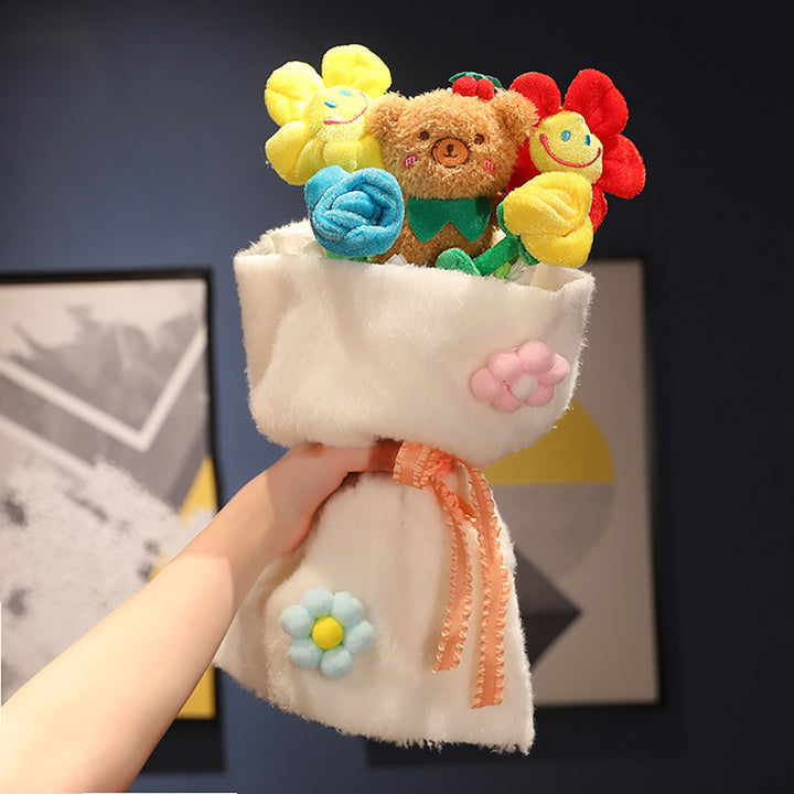 Cartoon Flower Bouquet Gift
