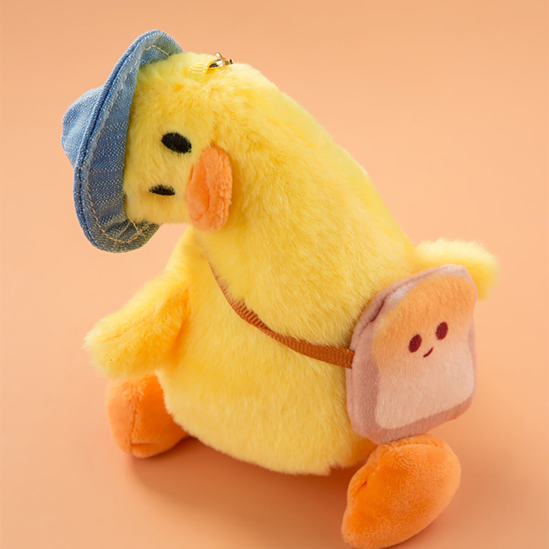 Cute Duck Stuffed Keychain