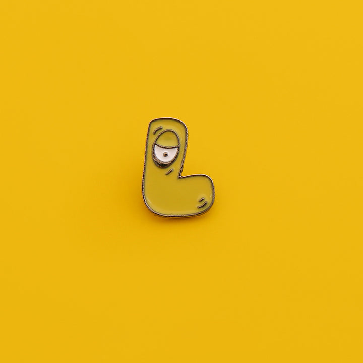 Cute Alphabet Letters Mini Pins