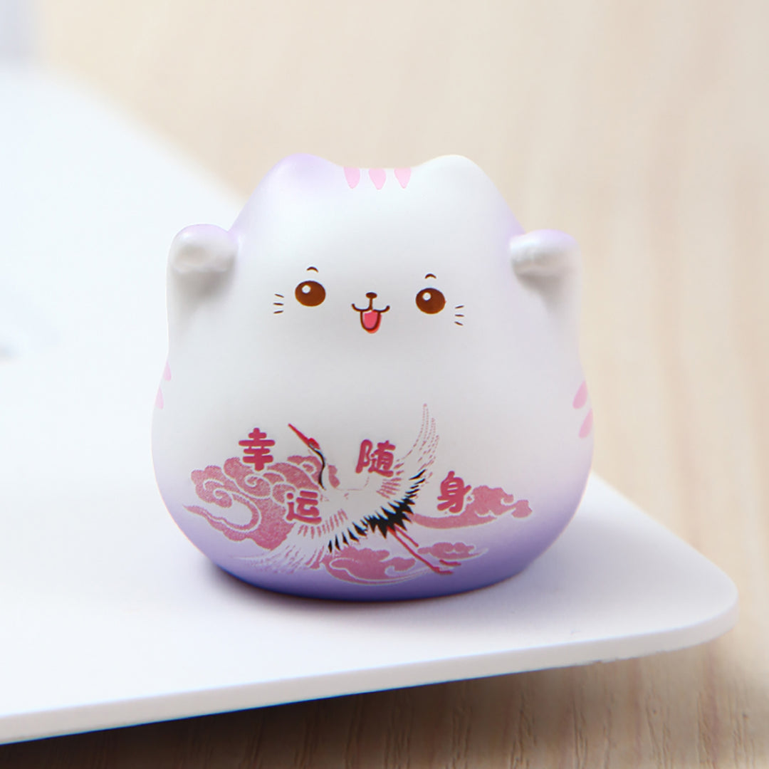 Cute Japanese Lucky Cat Mini Ornaments 4pcs/set