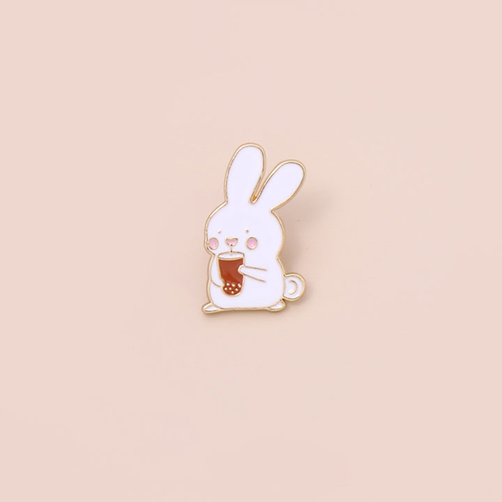 Bunny and Carrots Mini Alloy Pins
