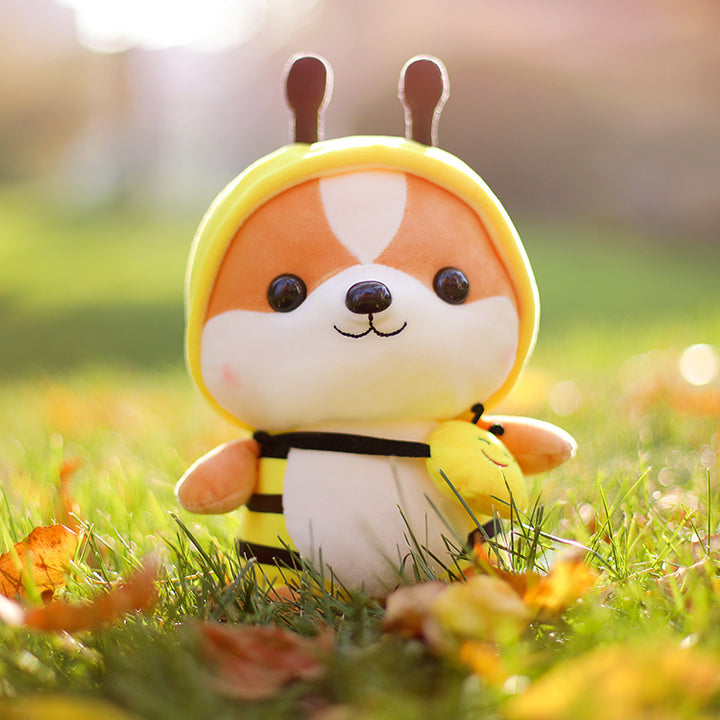 Adorable Dinosaur Squirrel Plush Toy