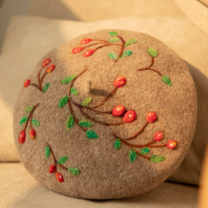 Fruity Cherry Beret Hat