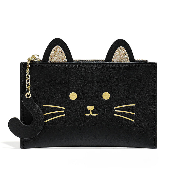 Cute Cat Credit Card Holder Wallet