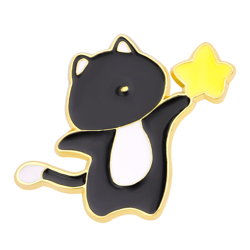 Cute Animal with Star Pin