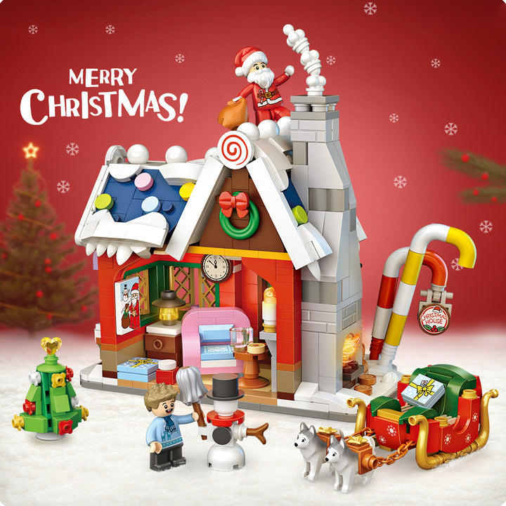 Candy Building Block House