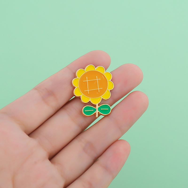 Summer Sunflower Mini Pin