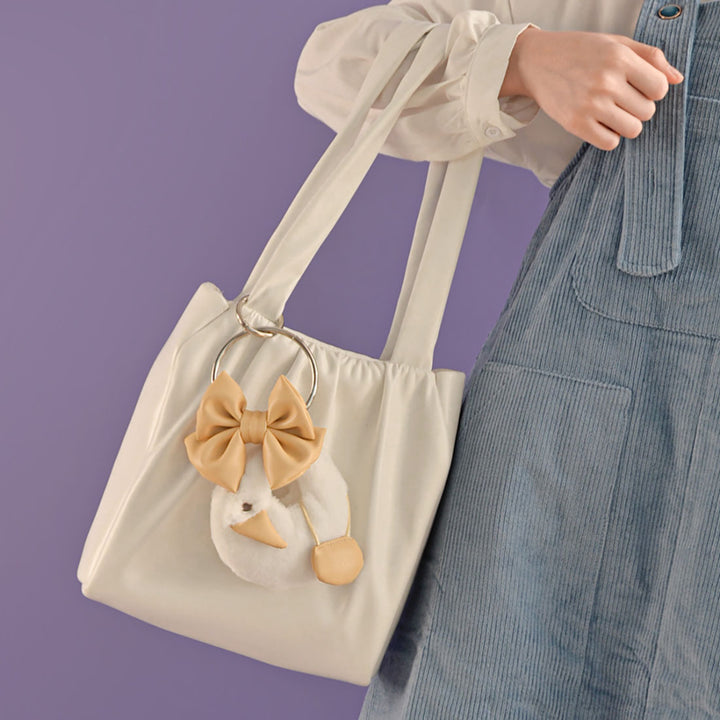 Bow Knot Goose Tote Bag