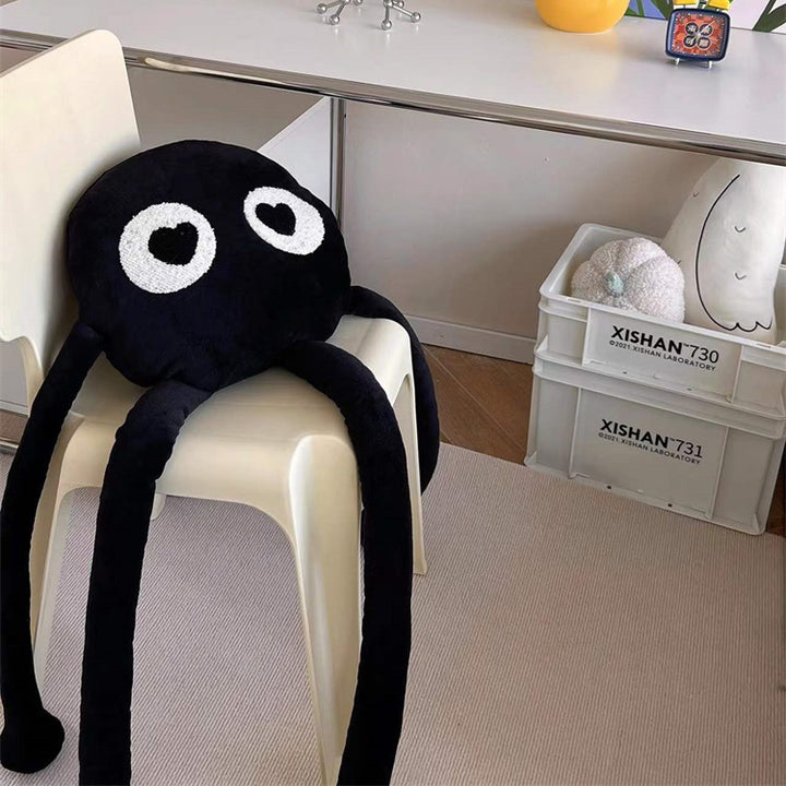 Cute Black Pillow - Plush - Long Legs Design