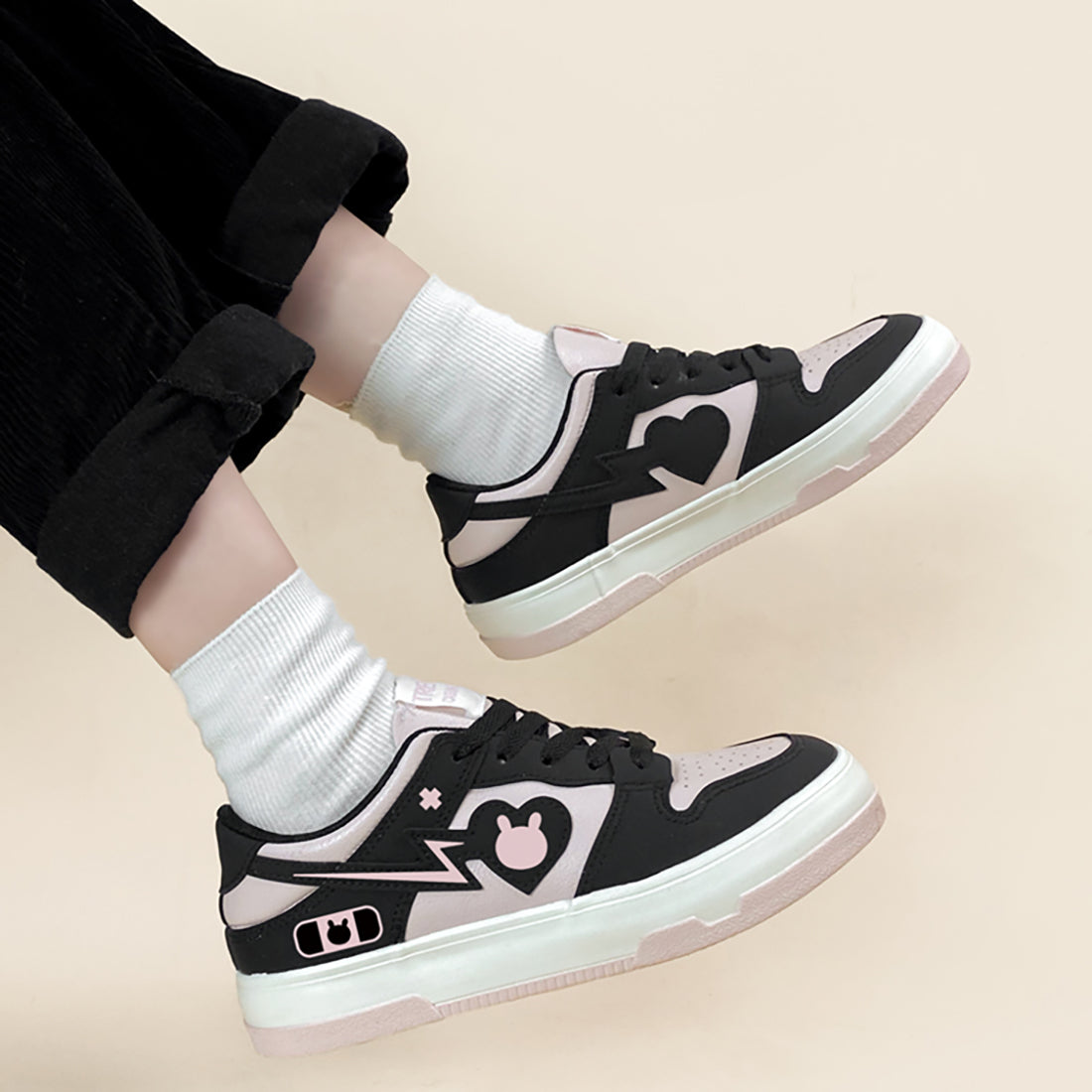 Rabbit Lightning Platform Inner Fleece Sneakers Juwas