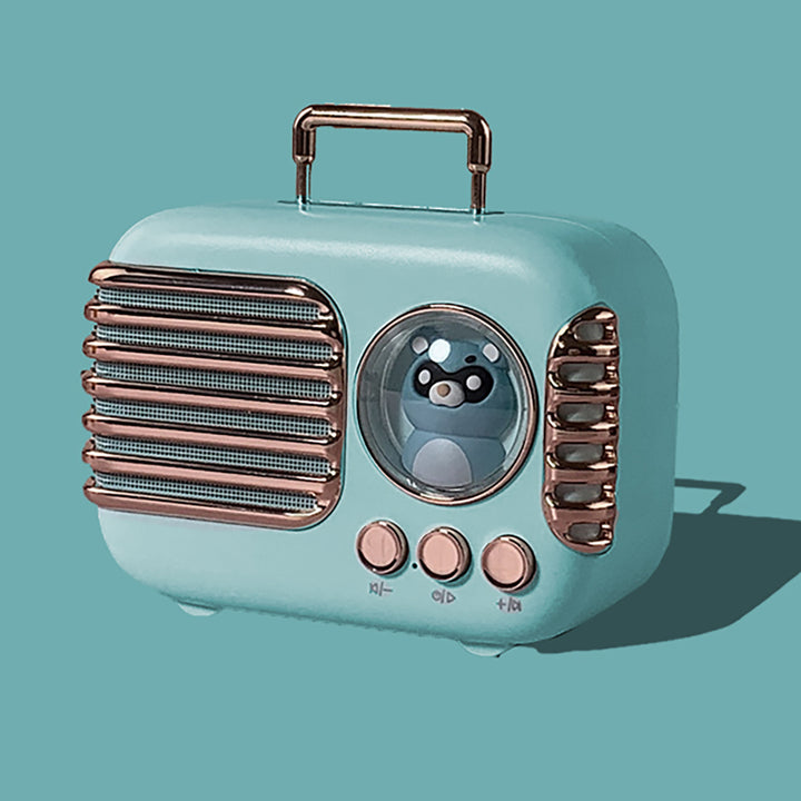 Retro Radio Look Bluetooth Speaker