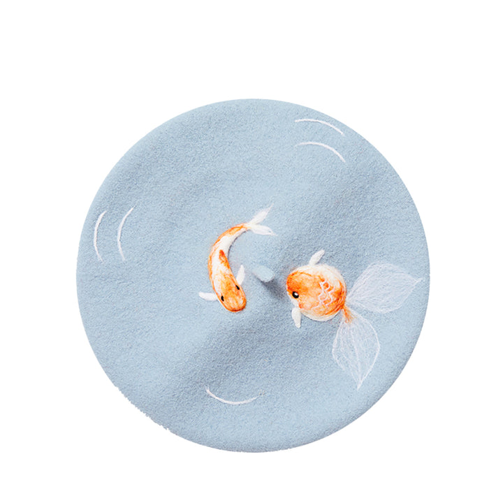 Goldfish Handmade Beret