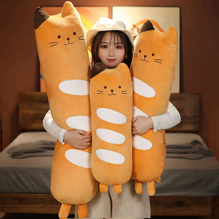 Long Cat Plush Toy Animal Pillow