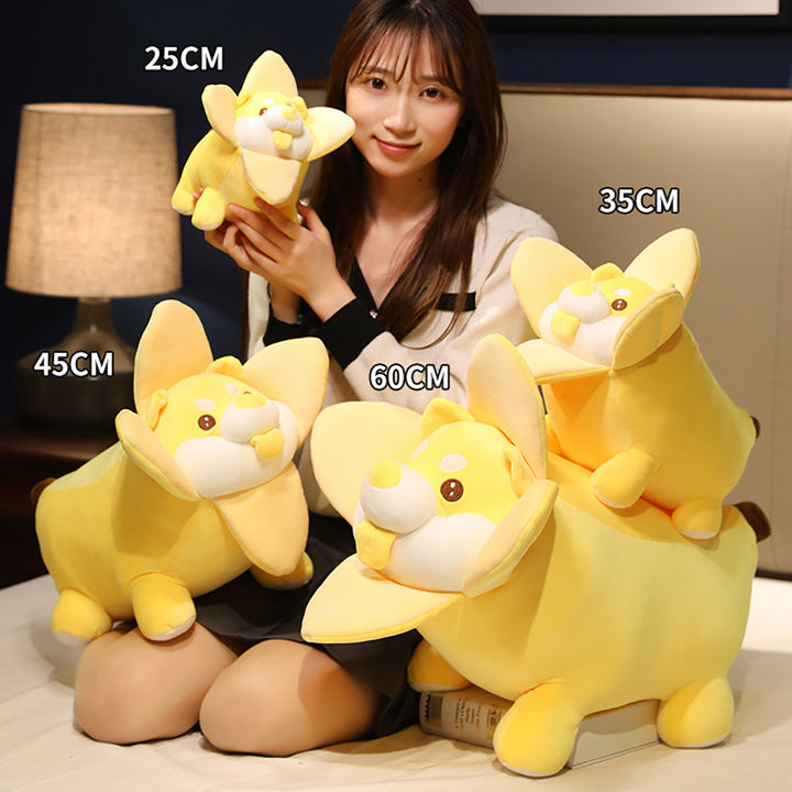 Funny Banana Dog Plush Toy