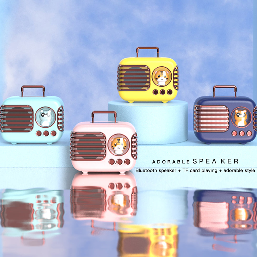 Retro Radio Look Bluetooth Speaker