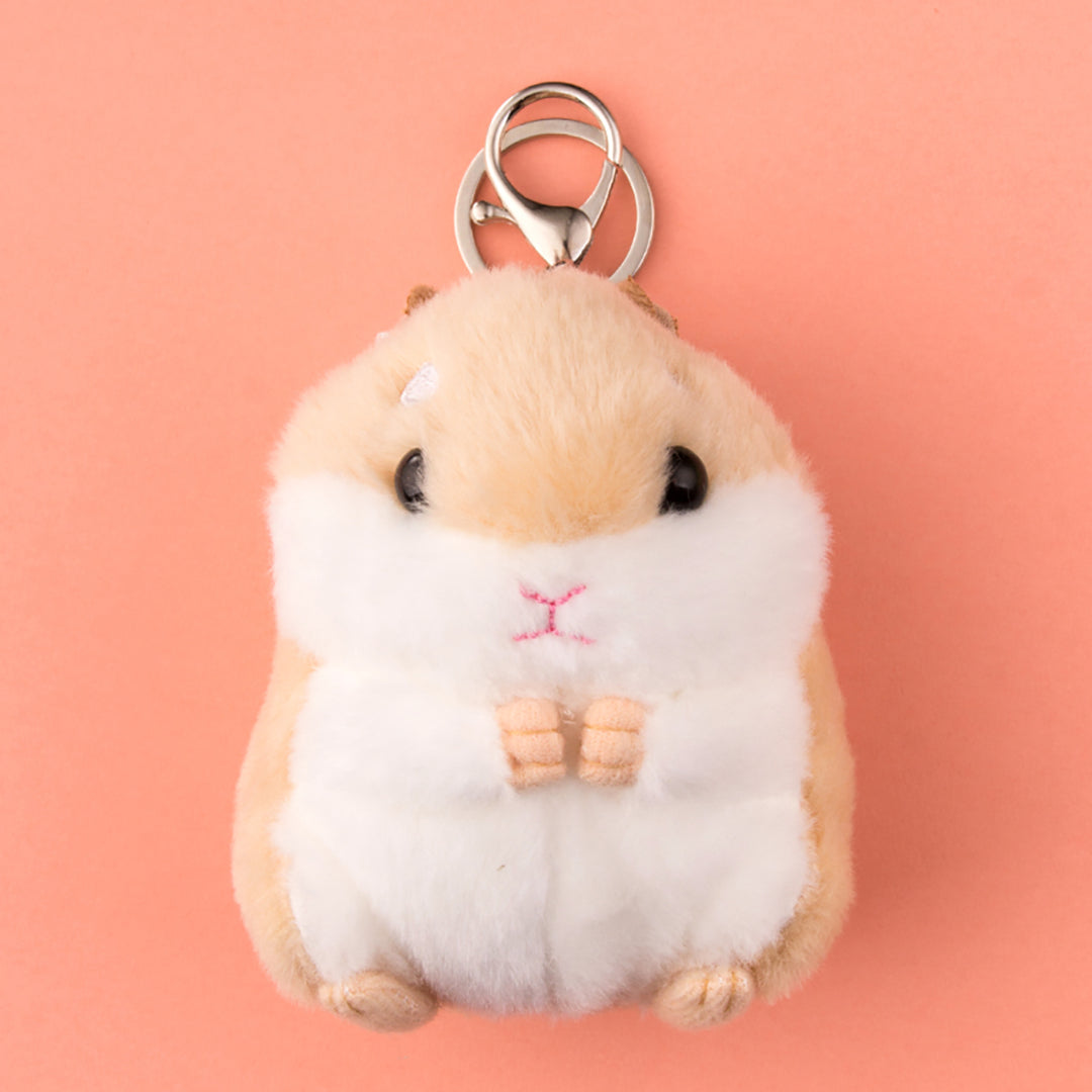 Kawaii Hamster Plush Keychain