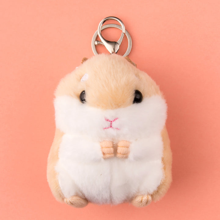 Kawaii Hamster Plush Keychain