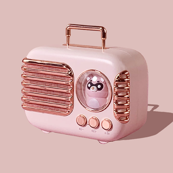 Retro Radio Look Bluetooth Speaker