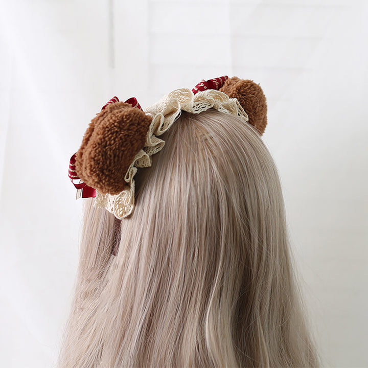 Kawaii Lolita Red Headband Collection