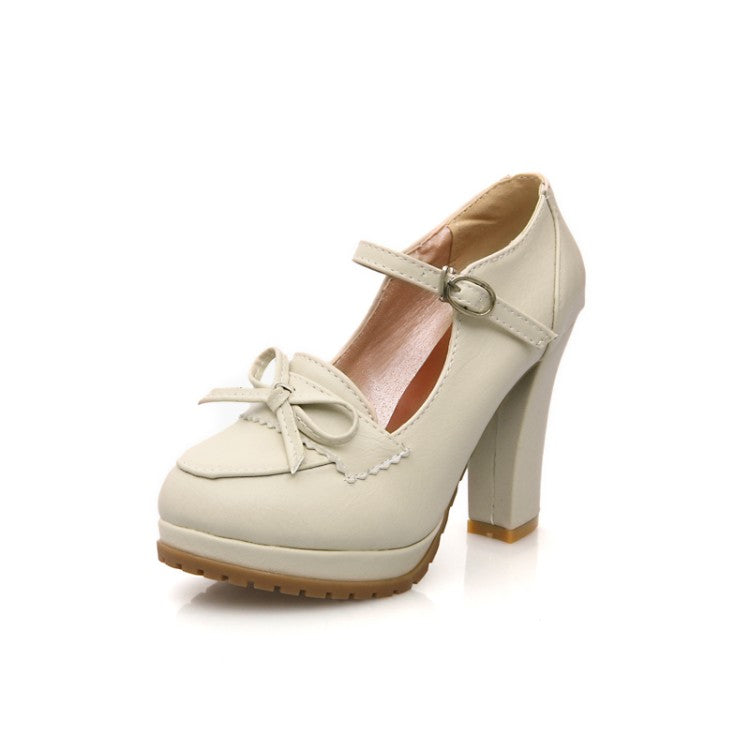 Sweet Vintage Lolita High Heels Shoes