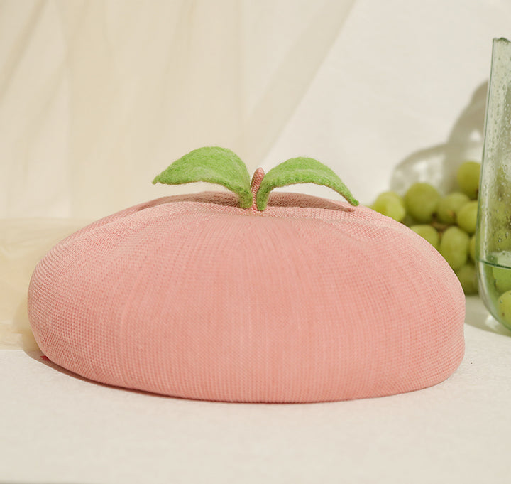 Pink Peach Beret